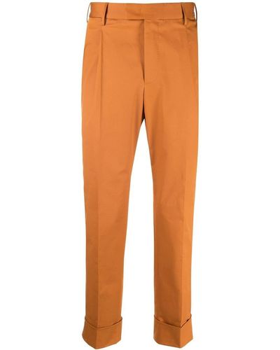 PT Torino Pantalones de vestir capri - Naranja