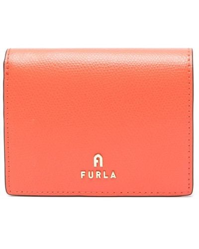 Furla Small Camelia Leather Wallet - Pink