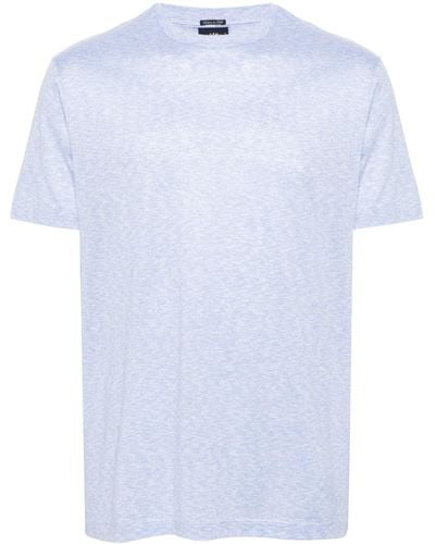 Paul & Shark ストライプ Tシャツ - ホワイト