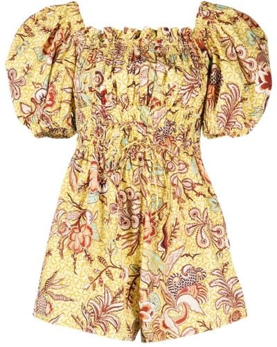 Yellow Ulla Johnson Jumpsuits and rompers for Women | Lyst