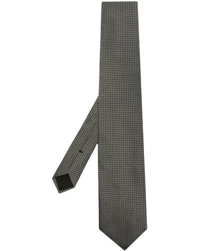 Tom Ford Jacquard Silk Tie - Grey