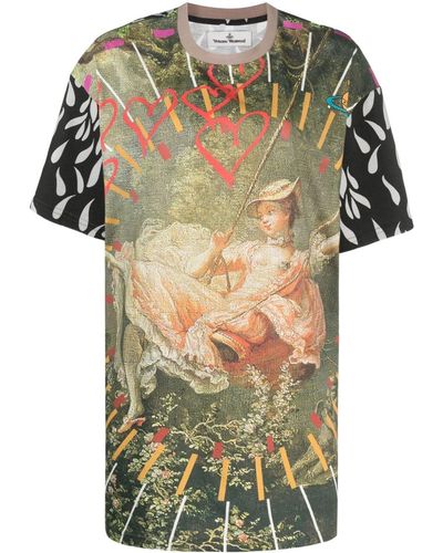 Vivienne Westwood T-shirt Van Biologisch Katoen - Groen