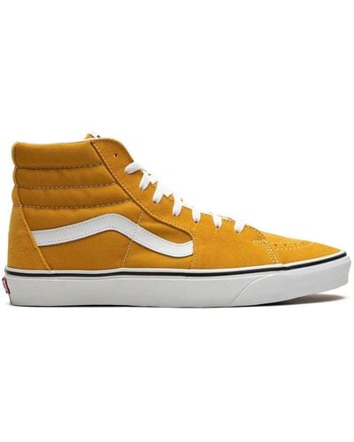 Vans Sk8-Hi Sneakers aus Wildleder - Orange