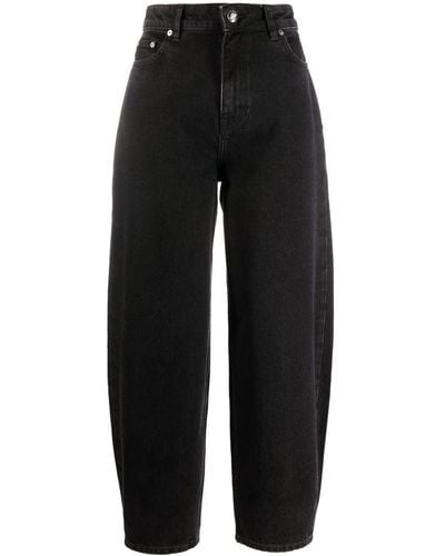 Ganni Jeans dritti - Nero