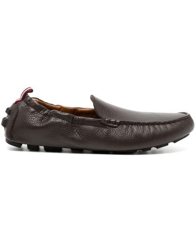 Bally Kerbs Leather Loafers - Brown