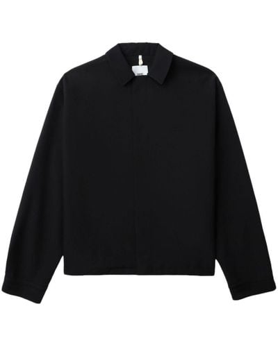 OAMC Giacca-camicia con stampa - Nero