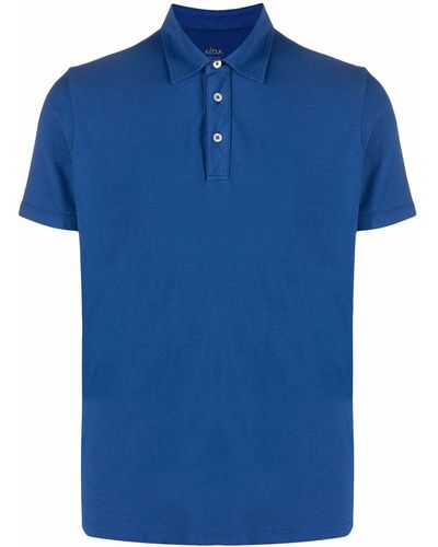 Altea Short-sleeved Polo Shirt - Blue