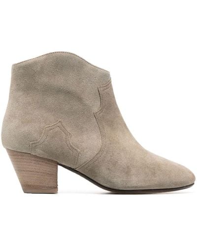 Isabel Marant Suede Ankle Boots - Brown