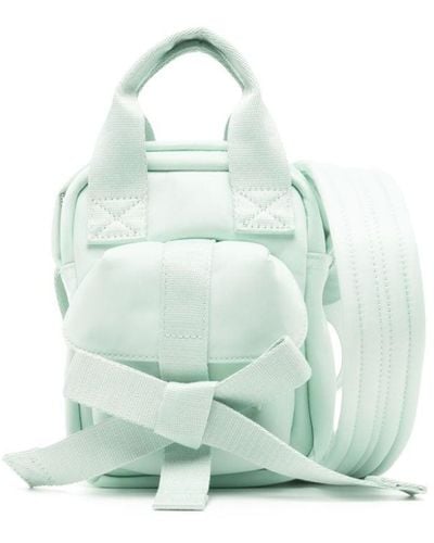 Simone Rocha Mini bow-embellished crossbody bag - Blu