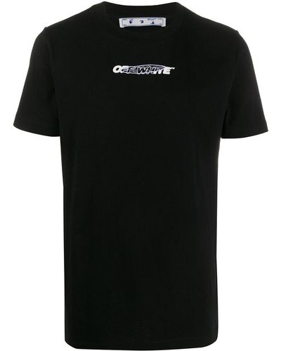 Off-White c/o Virgil Abloh T-Shirt mit Logo-Print - Schwarz