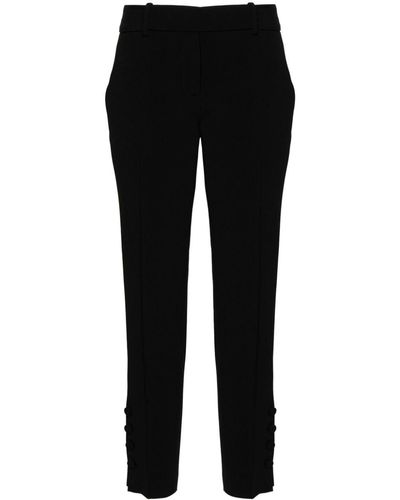 Ermanno Scervino Tailored Cropped Pants - Black