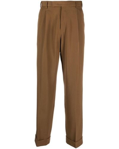 PT Torino Pantalones ajustados - Marrón