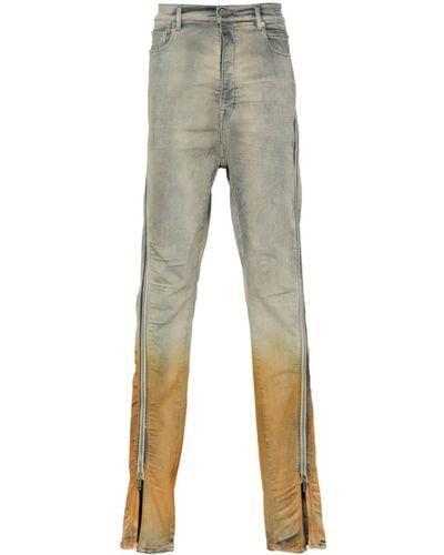Rick Owens Bolan Banana Slim-Fit-Jeans - Grau