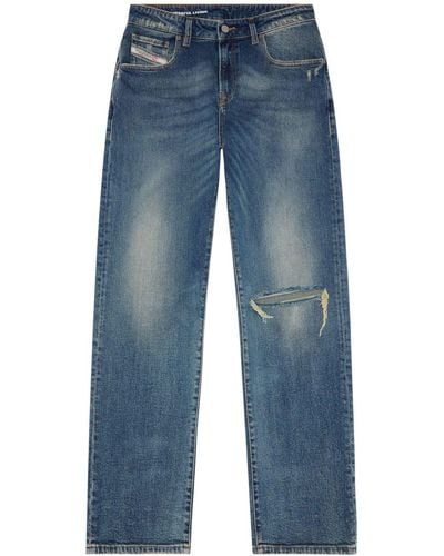 DIESEL Jeans dritti D-Reggy 1999 - Blu
