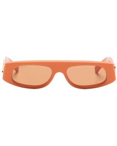 Gucci Square-frame Sunglasses - Pink