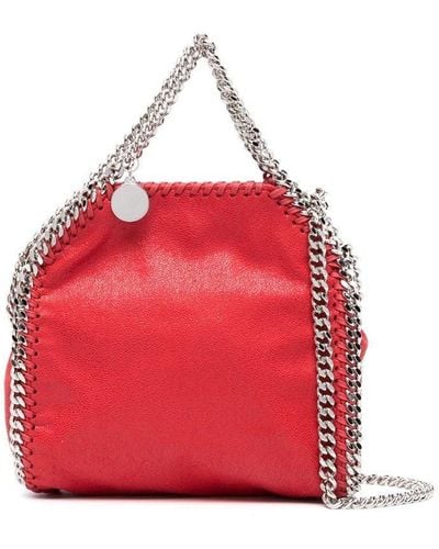Stella McCartney Mini sac cabas Falabella - Rouge