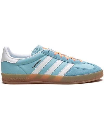 adidas "gazelle Indoor ""preloved Blue White Gum"" Sneakers" - Blauw