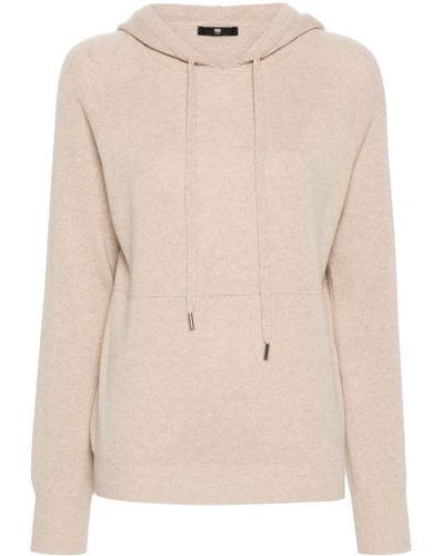 Max & Moi Palmer Knitted Hoodie - Natural
