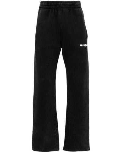 MISBHV Community Faded Track Trousers - Black
