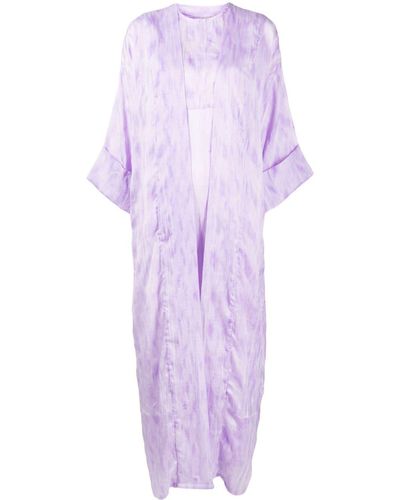 Bambah Isabella Kaftan Dress Set - Purple