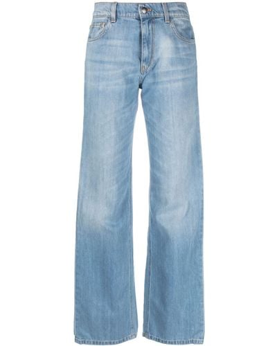 Nensi Dojaka Jeans mit weitem Bein - Blau