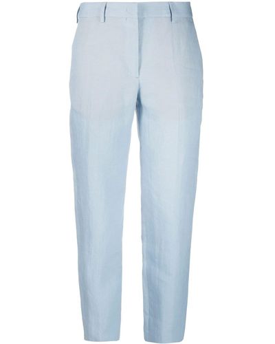 Paul Smith Pantalones capri slim - Azul