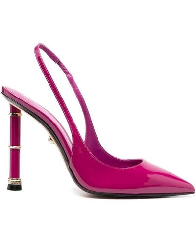 ALEVI Valeria 110mm Slingback Court Shoes - Pink