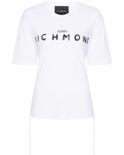 John Richmond ロゴ Tシャツ - ホワイト