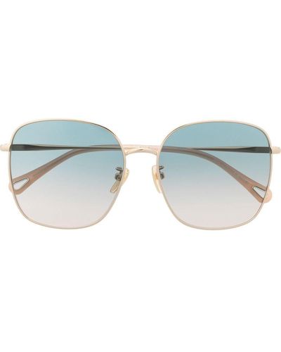 Chloé Round-frame Sunglasses - Blue