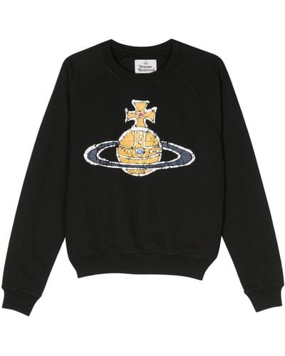 Vivienne Westwood Time Machine Sweatshirt aus Baumwolle - Schwarz