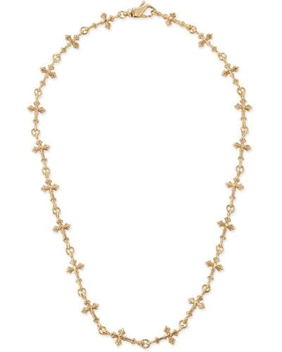 Emanuele Bicocchi Multi-cross Avelli Necklace - Metallic