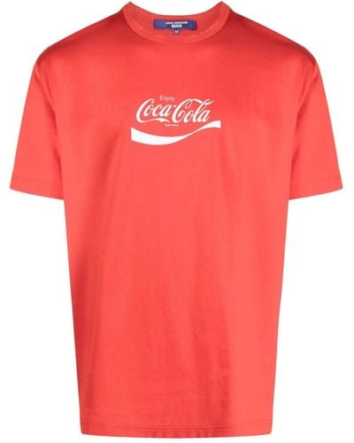 Junya Watanabe X Coca-cola Cotton T-shirt - Pink