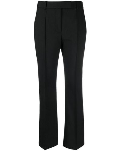 Helmut Lang Stovepipe Stretch-wool Pants - Black