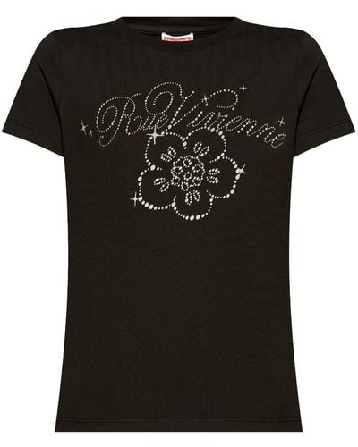 KENZO Boke-flower T-Shirt aus Bio-Baumwolle - Schwarz
