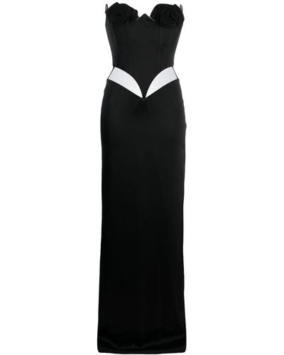Cristina Savulescu Venus Corset-style Gown - Black