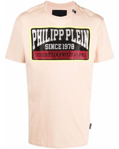 Philipp Plein Camiseta con logo estampado - Multicolor