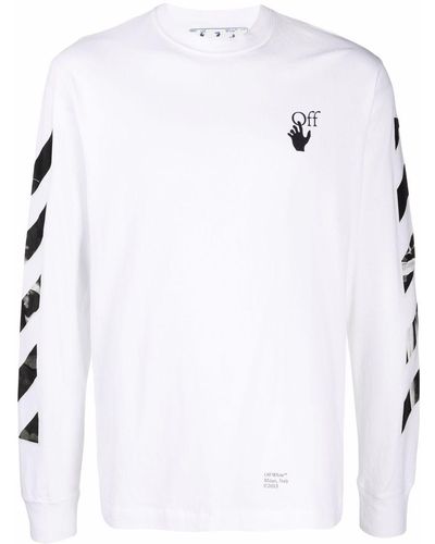 Off-White c/o Virgil Abloh T-shirt Caravaggio Arrows - Blanc