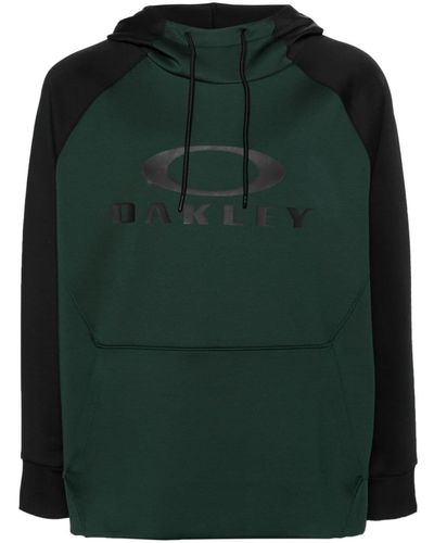 Oakley Sierra Dwr Fleece Logo-print Hoodie - Green