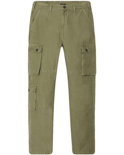 John Elliott Side Cargo-pocket Detail Trousers - Green
