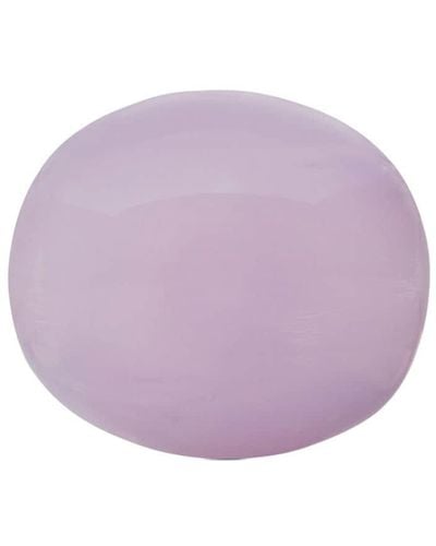 Saint Laurent Bague à design circulaire - Violet