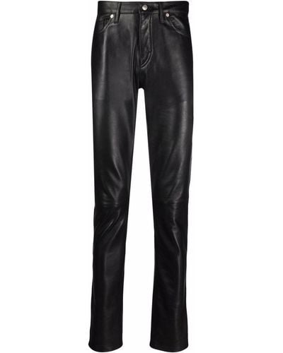 Zadig & Voltaire Leren Broek - Zwart