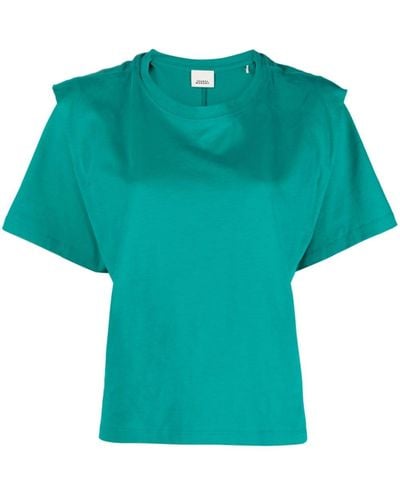Isabel Marant Katoenen T-shirt - Blauw