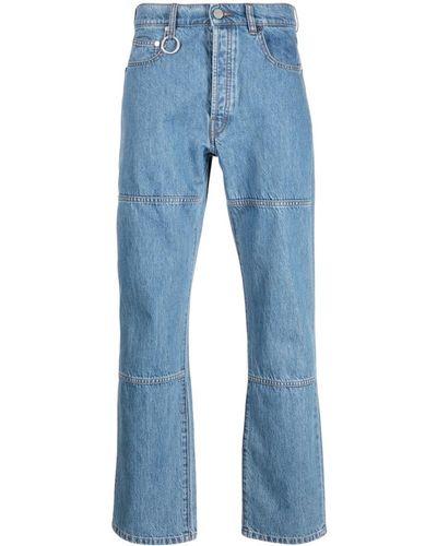 Etudes Studio Corner Mid-rise Straight-leg Jeans - Blue