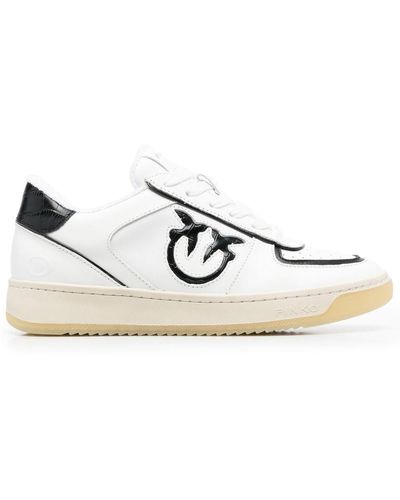 Pinko Sneakers Love Birds - Bianco
