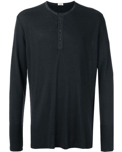 Osklen Langarmshirt mit rundem Ausschnitt - Schwarz