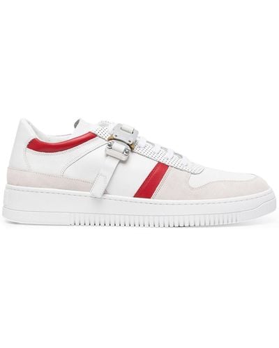 1017 ALYX 9SM Logo-buckle Low Top Trainers - White
