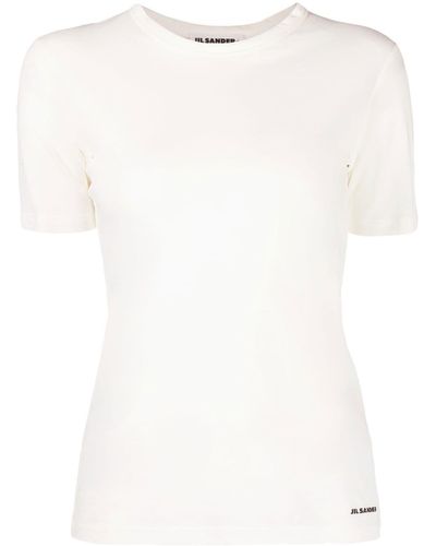 Jil Sander ラウンドネック Tシャツ - ホワイト