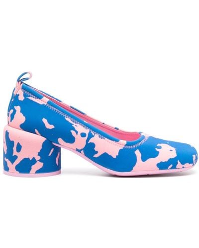 Camper Niki Abstract-print Court Shoes - Blue