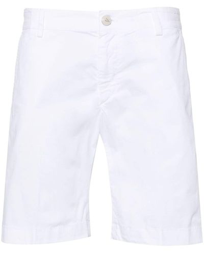 Hand Picked Venezia C Chino-Shorts - Weiß