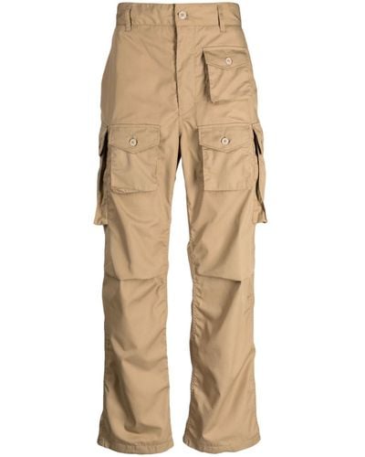 Engineered Garments Straight-leg Cargo Trousers - Natural